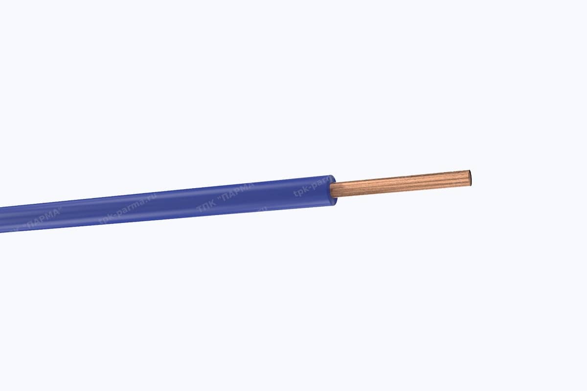 Фотография провода Кабель H05V-U 0,75