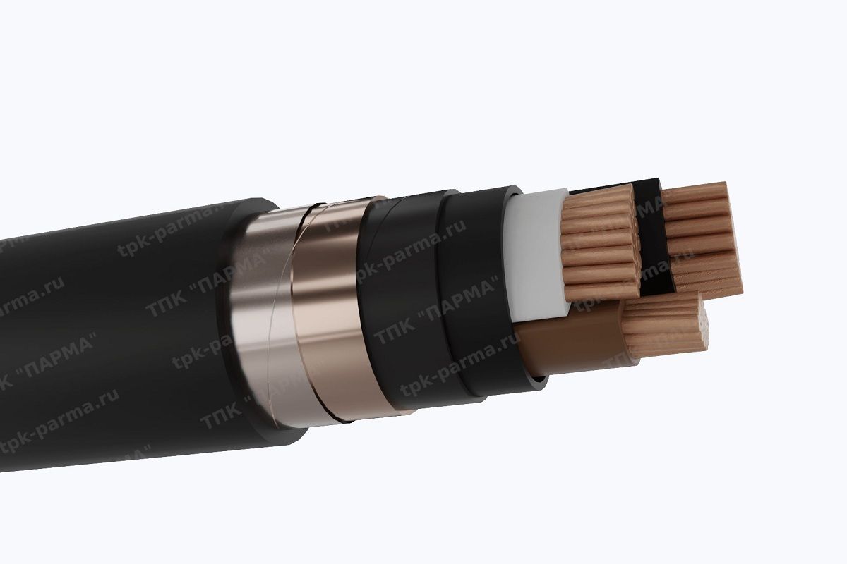 Фотография провода Кабель ППГЭнг(A)-HF 3х240+1х120 - 1кВ